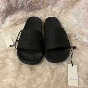 🔥🌴Gucci Women's Pursuit Rubber Slide Sandals🔥🌴